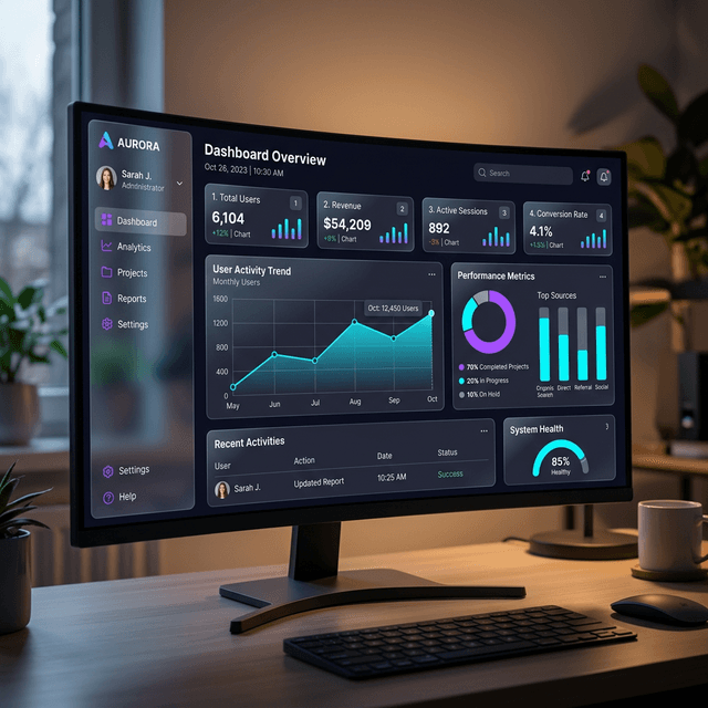 Landing Page & Member Area